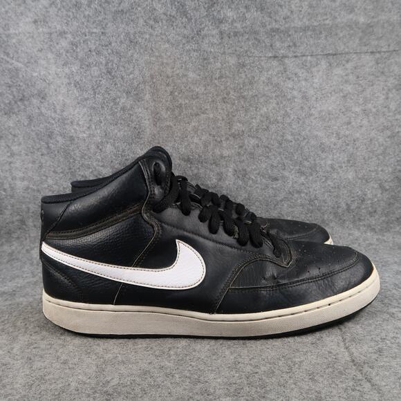 Nike Shoes Mens 11.5 Court Vision Sneakers Lifestyle Casual Black White Trainer main image 4